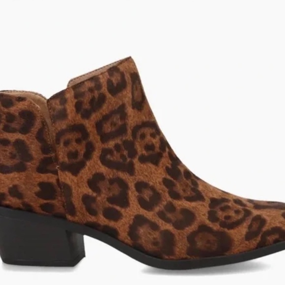 Life Stride Leopard Booties New! - Picture 2 of 4